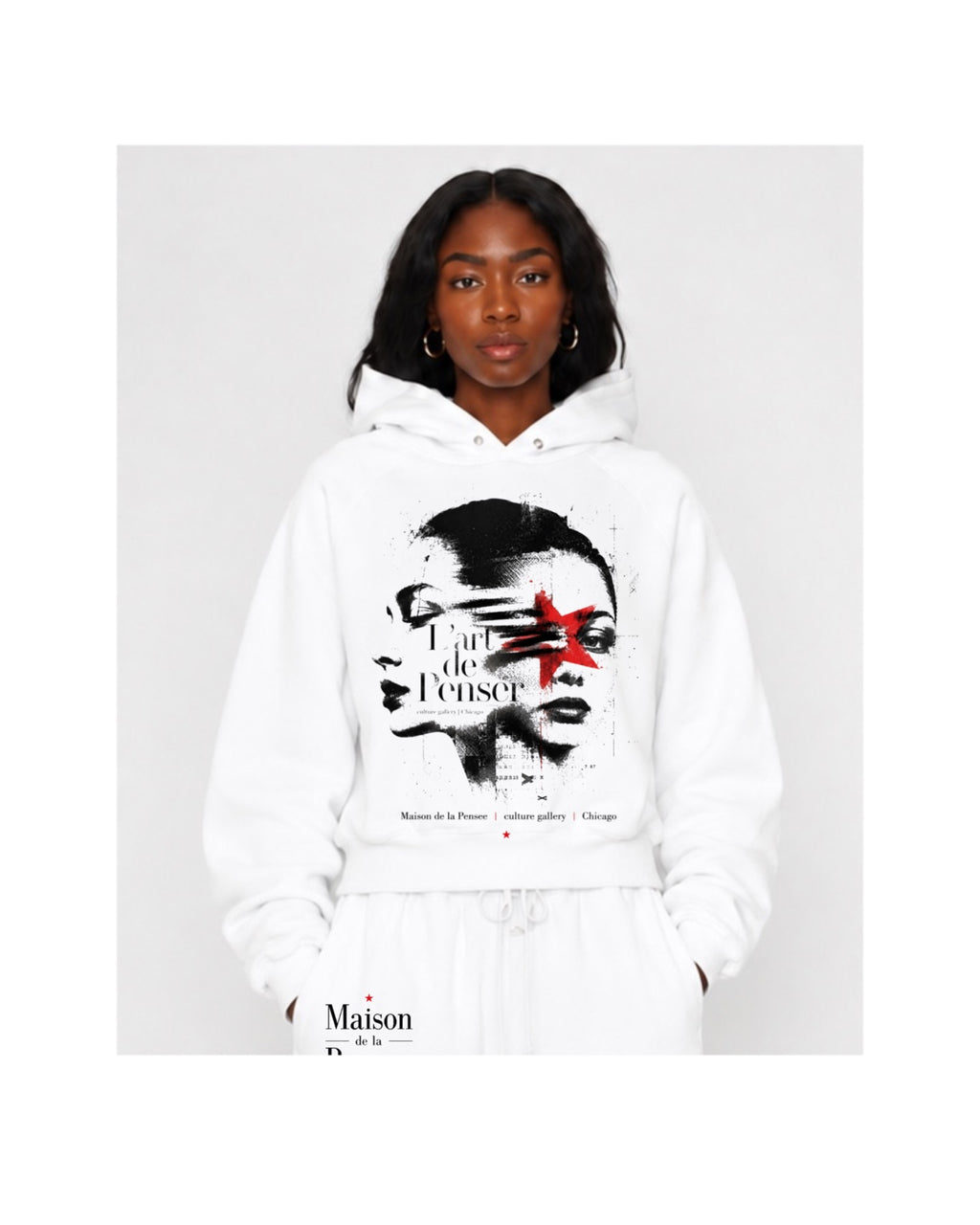 Maison de la Pensée L'art de Penser hoodie front