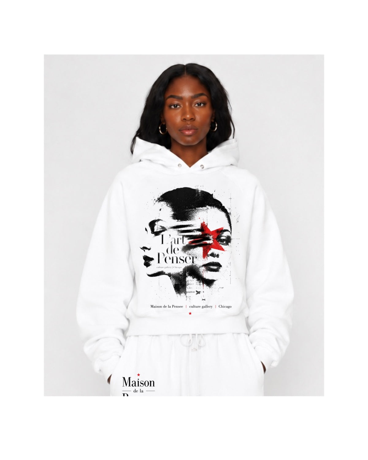 Maison de la Pensée L'art de Penser hoodie front