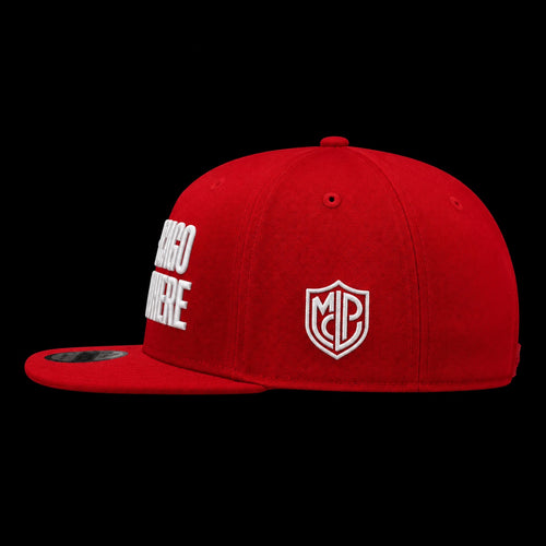 Maison de la Pensée From Chicago to Everywhere cap red side view