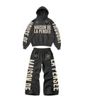 Maison de la Pensée House of Thought fleece set black