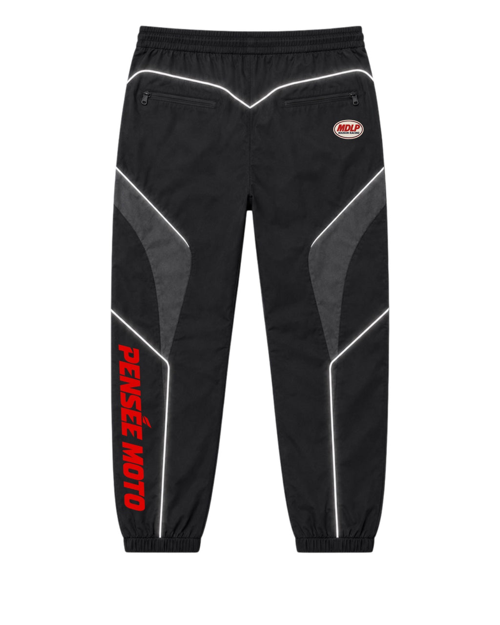 Maison de la Pensée Maison Racing pants back black
