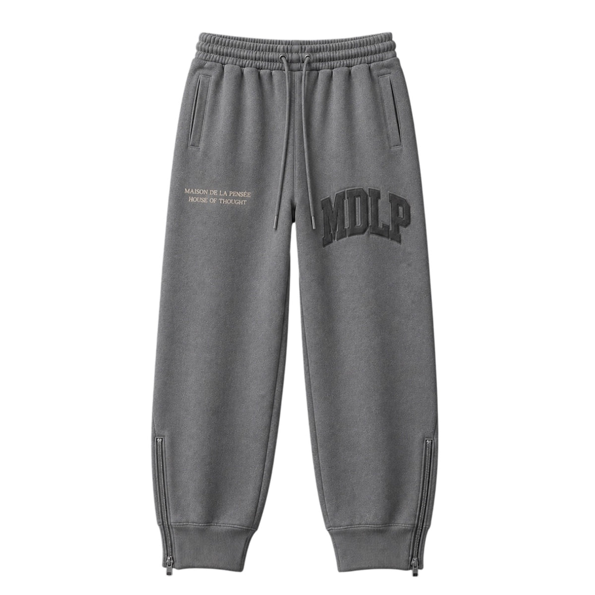 Maison de la Pensée MDLP fleece sweatpants gray