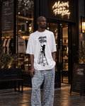 Maison de la Pensée painter graphic white tee